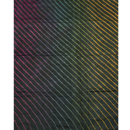 Lehariya Tussar Silk Saree-Rutambhara-RUTAMBHARA