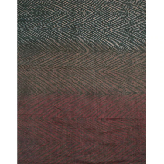 Shibori Ombre Dyed Tussar Silk Saree