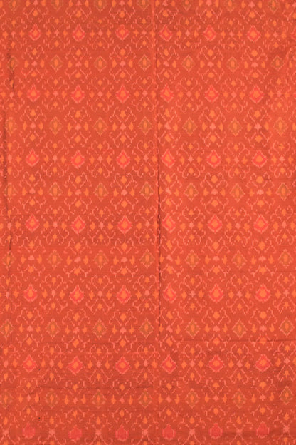 Handloom Ikat Raw Silk Kurta Material-Rutambhara-RUTAMBHARA