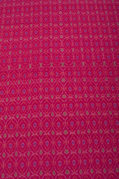 Handloom Ikat Silk Cotton Kurta Material-Rutambhara-RUTAMBHARA