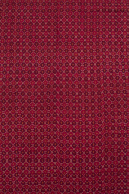 Handloom Ikat Silk Cotton Kurta Material-Rutambhara-RUTAMBHARA