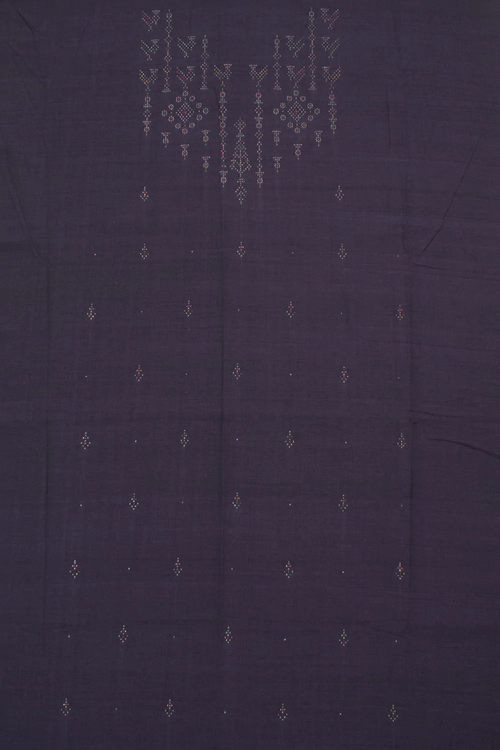 Tangaliya Cotton Kurta Material-Rutambhara-RUTAMBHARA