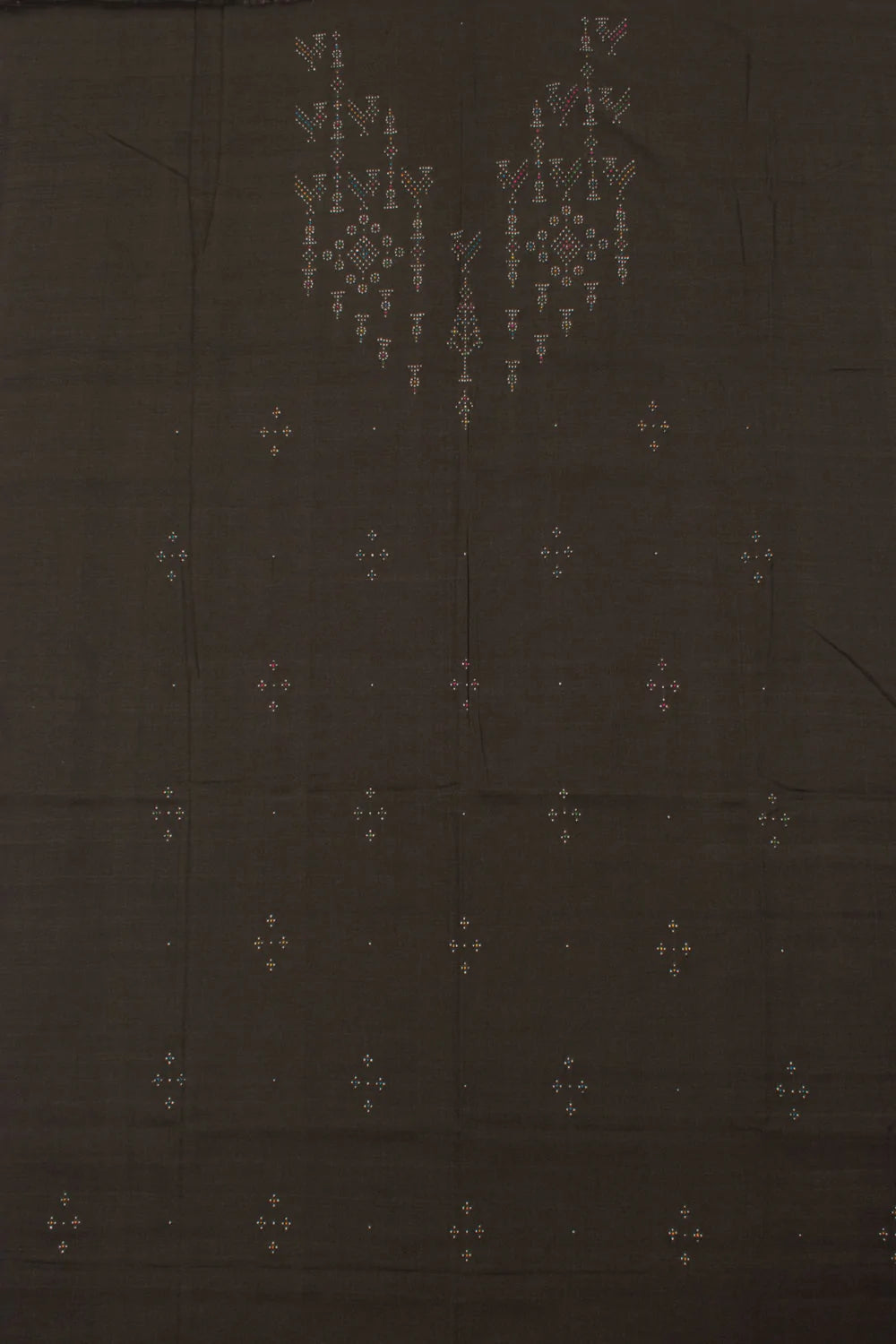Tangaliya Cotton Kurta Material-Rutambhara-RUTAMBHARA