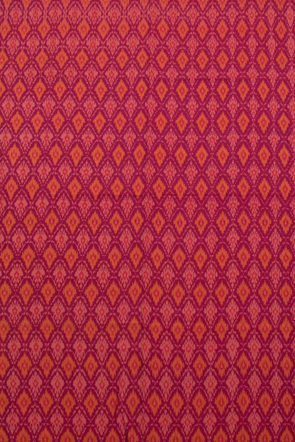 Handloom Ikat Silk Cotton Kurta Material-Rutambhara-RUTAMBHARA