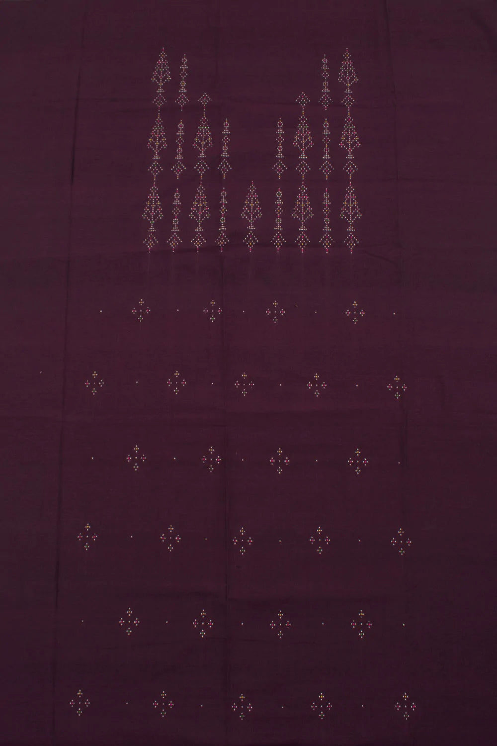 Tangaliya Cotton Kurta Material-Rutambhara-RUTAMBHARA