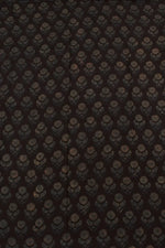 Ajrakh Printed Natural Dye Mulberry Silk Kurta Material-Rutambhara-RUTAMBHARA
