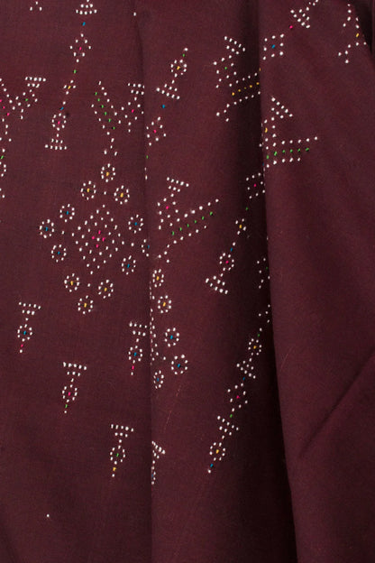 Tangaliya Cotton 2-Piece Salwar Suit Material-Rutambhara-RUTAMBHARA