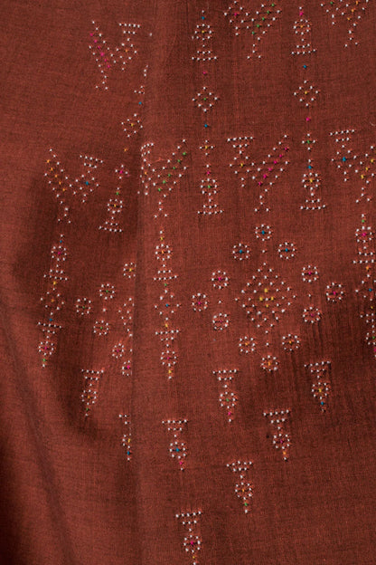 Tangaliya Cotton 2-Piece Salwar Suit Material-Rutambhara-RUTAMBHARA