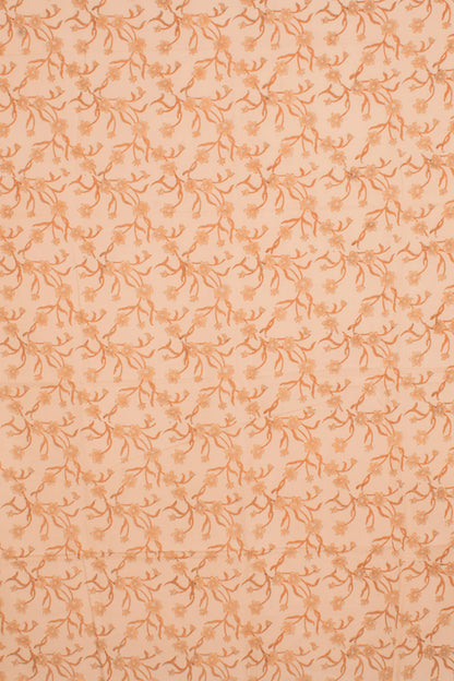 Hand Block Printed Cotton 3-Piece Salwar Suit Material-Rutambhara-RUTAMBHARA