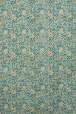 Hand Block Printed Silk Cotton 3-Piece Salwar Suit Material-Rutambhara-RUTAMBHARA