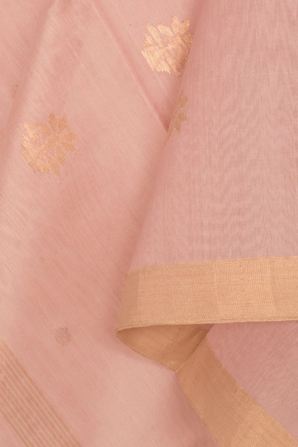 Handloom Chanderi Silk Cotton 2-Piece Salwar Suit Material