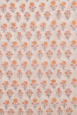 Hand Block Printed Cotton 3-Piece Salwar Suit Material-Rutambhara-RUTAMBHARA