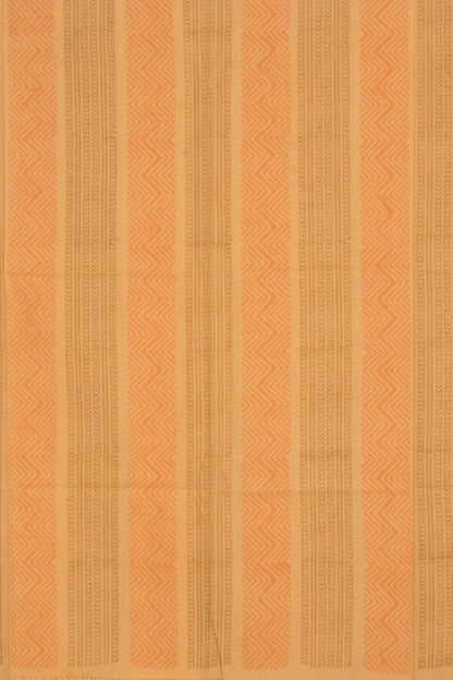 Hand Block Printed Cotton 3-Piece Salwar Suit Material-Rutambhara-RUTAMBHARA