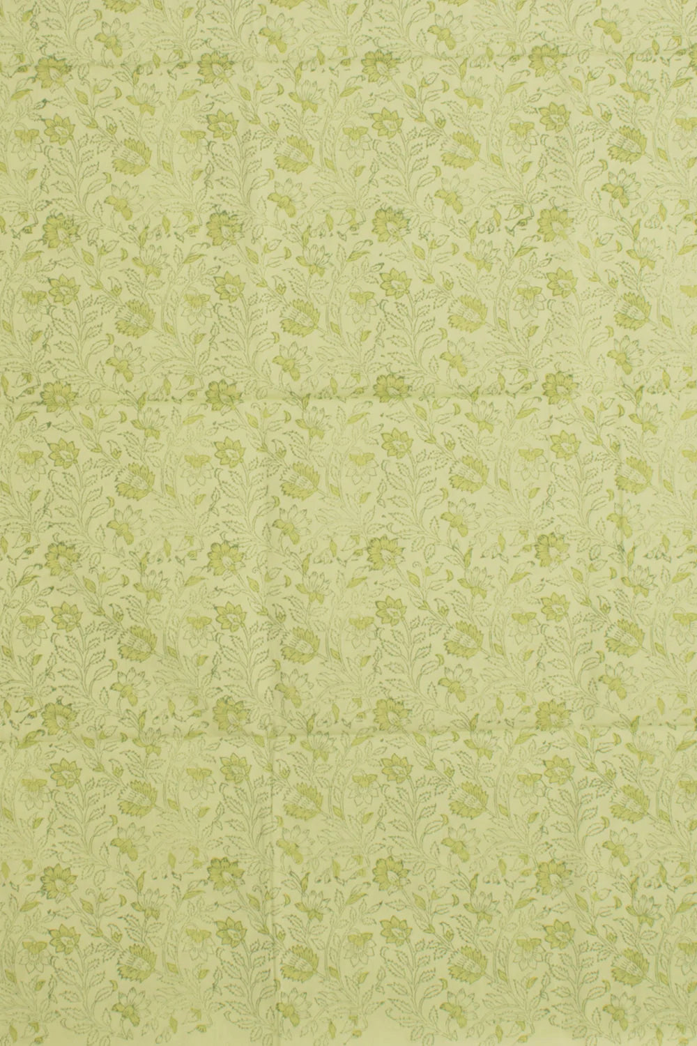 Hand Block Printed Cotton 3-Piece Salwar Suit Material-Rutambhara-RUTAMBHARA