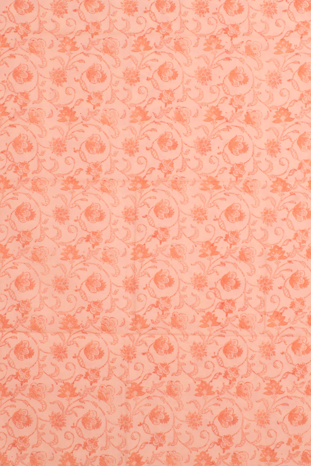 Hand Block Printed Cotton 3-Piece Salwar Suit Material-Rutambhara-RUTAMBHARA