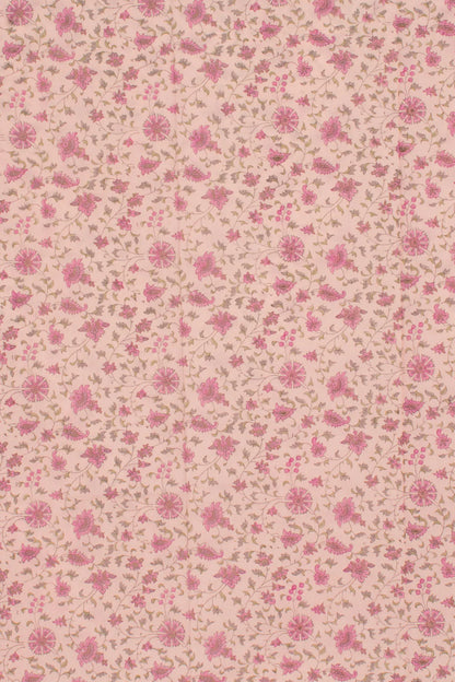 Hand Block Printed Cotton 3-Piece Salwar Suit Material-Rutambhara-RUTAMBHARA