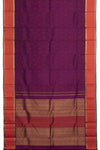 Eevara Royal Purple Kancheevaram Heirloom Silk Saree