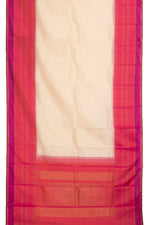 Pure Zari Korvai Kanjivaram Silk Saree-Rutambhara-RUTAMBHARA