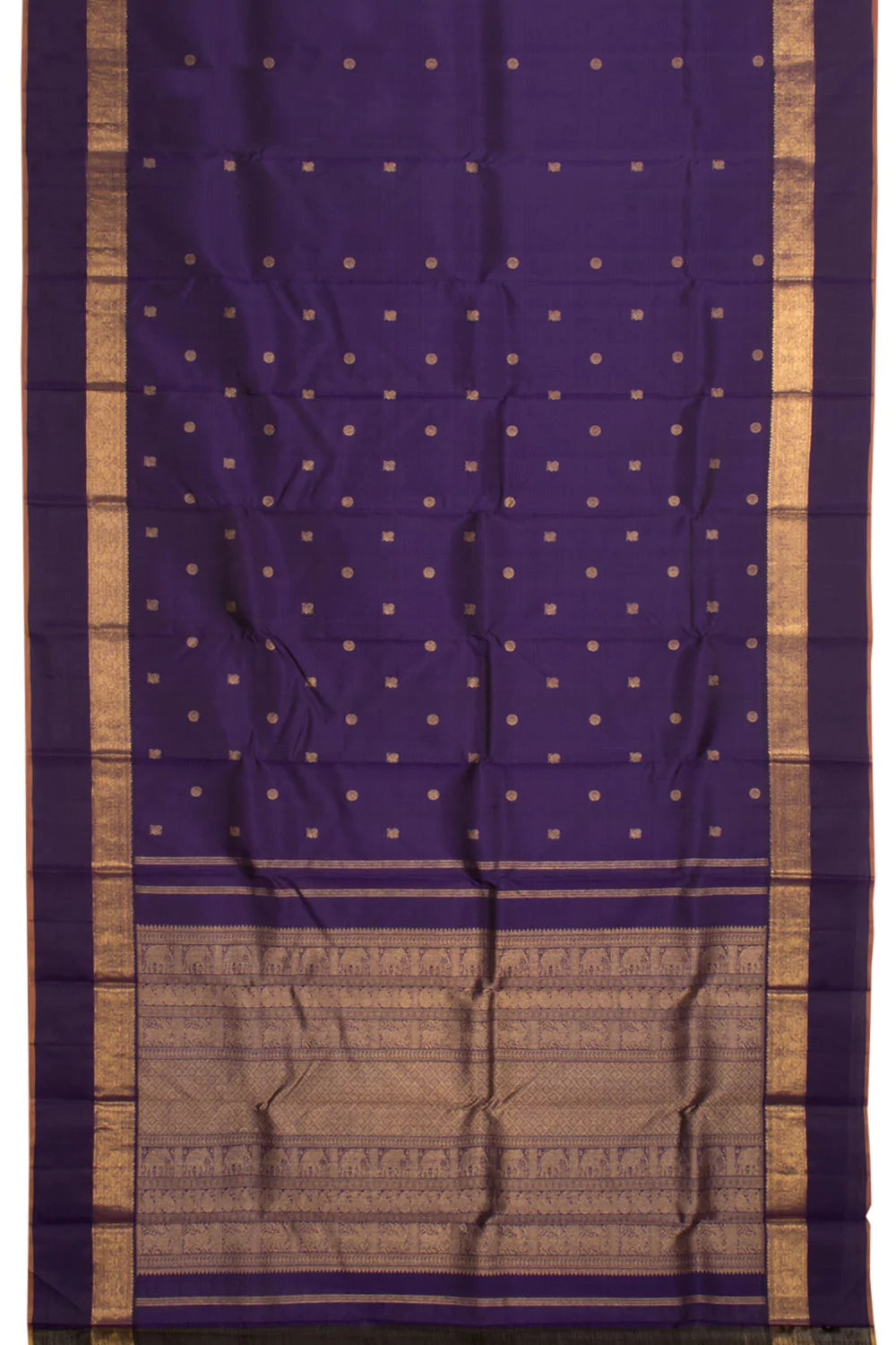 Royal Blue Kanjivaram Silk Saree