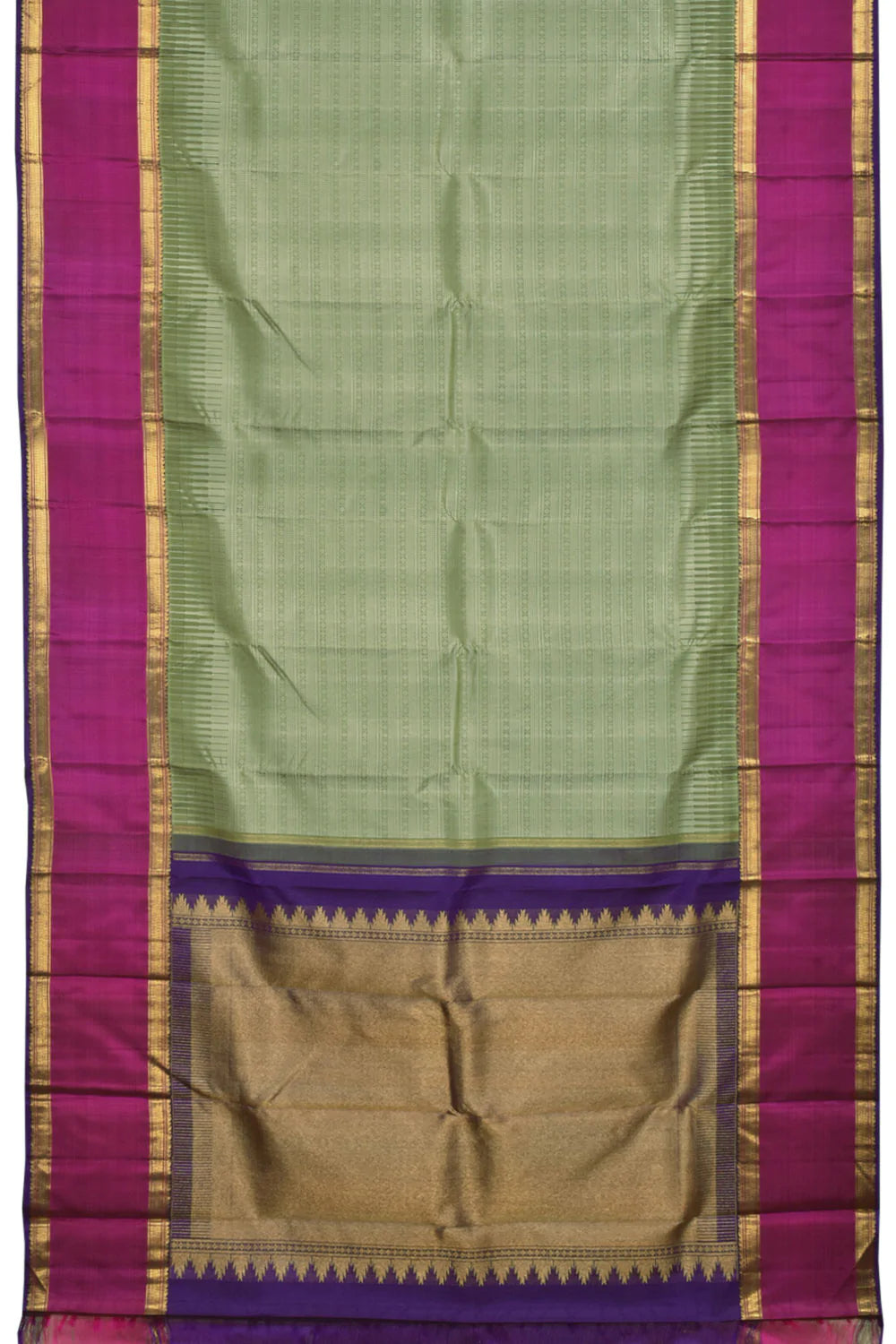 Pure Zari Jacquard Kanjivaram Silk Saree