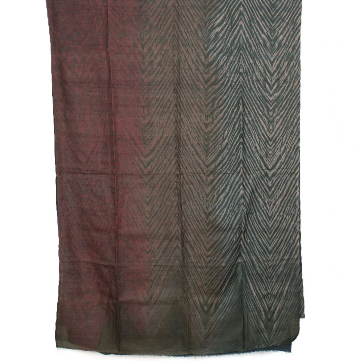 Shibori Ombre Dyed Tussar Silk Saree