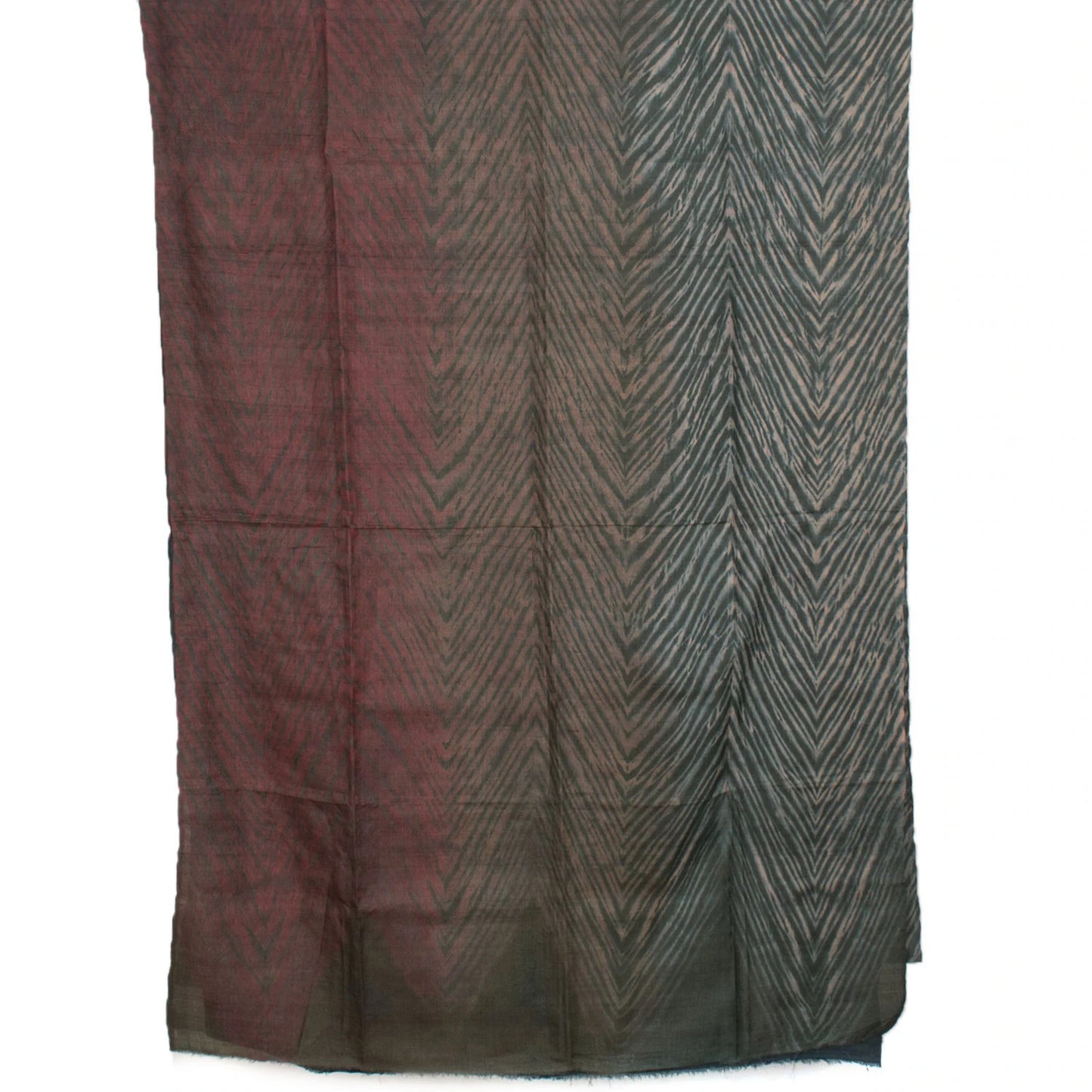 Shibori Ombre Dyed Tussar Silk Saree