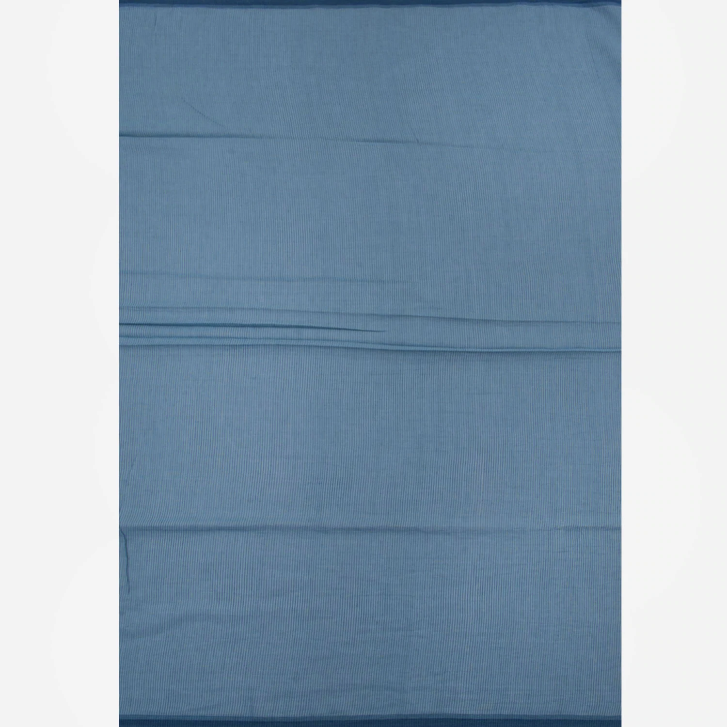 Pastel Blue Handwoven Jamdani Muslin Cotton Saree-Rutambhara-RUTAMBHARA