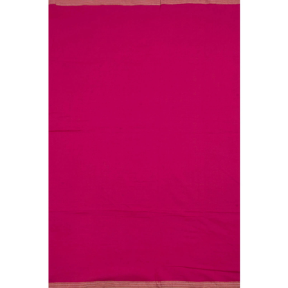 Pink Handwoven Jamdani Muslin Cotton Saree-Rutambhara-RUTAMBHARA