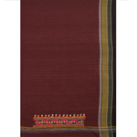 Handwoven Kutchi Weave Tussar Cotton Saree-Rutambhara-RUTAMBHARA