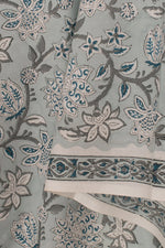 Hand Block Printed Mulmul Cotton 3-Piece Salwar Suit Material-Rutambhara-RUTAMBHARA