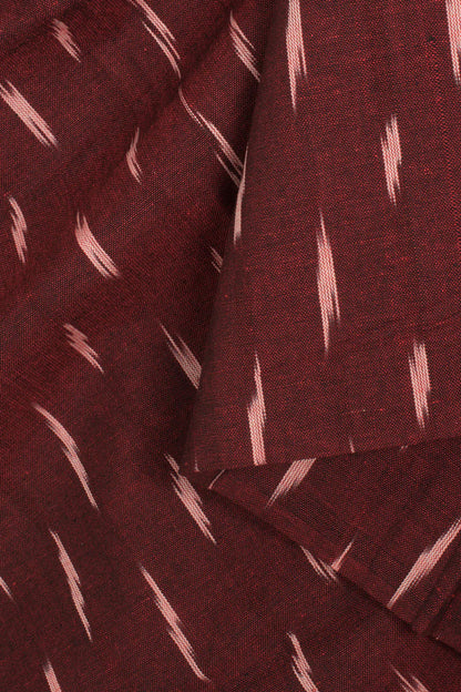 Handloom Ikat Cotton 3-Piece Salwar Suit Material-Rutambhara-RUTAMBHARA