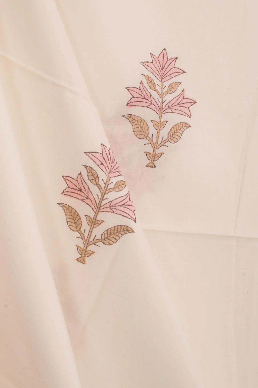 Hand Block Printed Cotton 3-Piece Salwar Suit Material