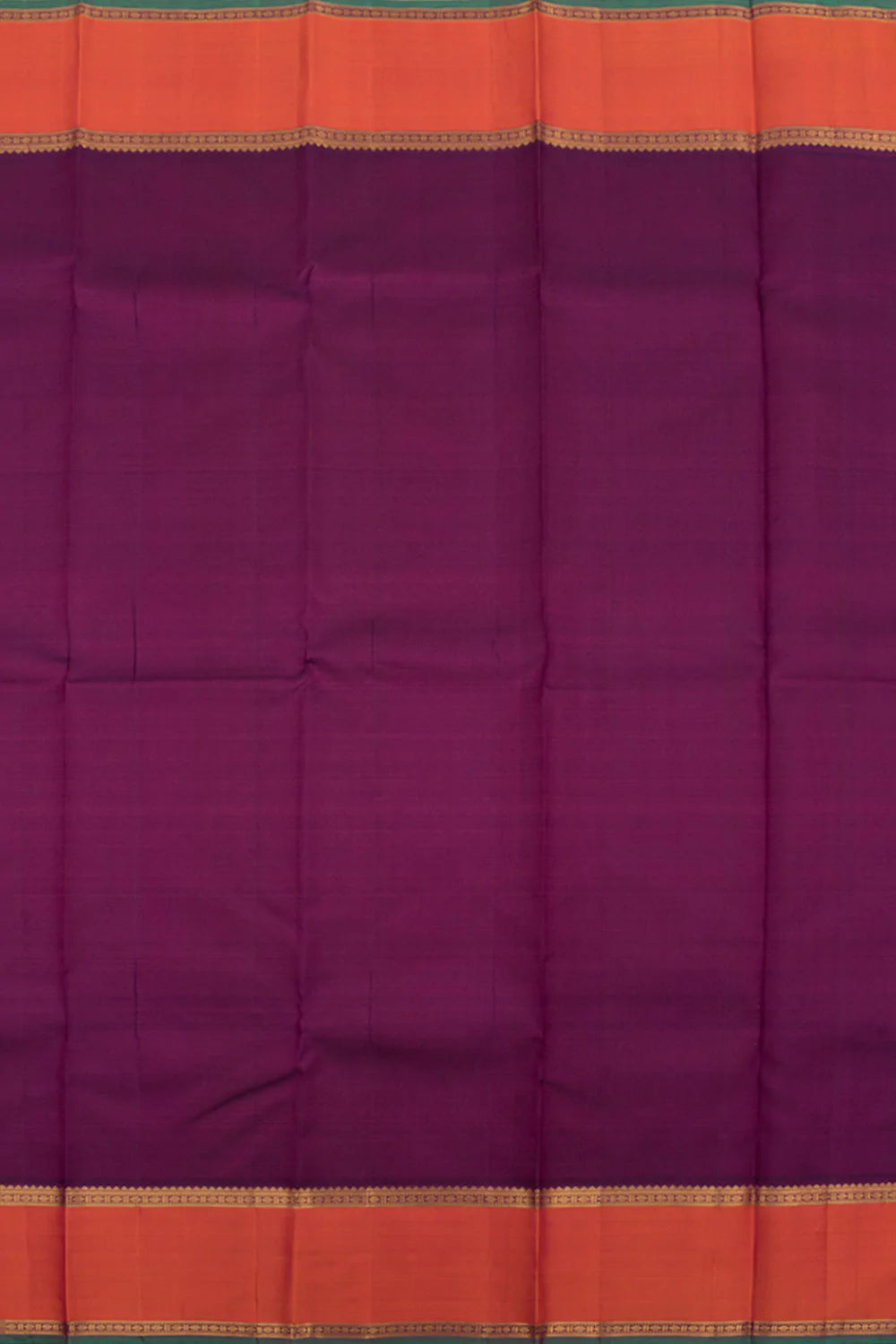 Eevara Royal Purple Kancheevaram Heirloom Silk Saree