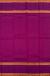 Eevara Orange Purple Kancheevaram Heirloom Silk Saree