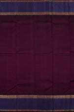 Eevara Aqua Blue Purple Kancheevaram Heirloom Silk Saree-Rutambhara-Green-RUTAMBHARA