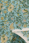Hand Block Printed Silk Cotton 3-Piece Salwar Suit Material