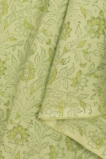 Hand Block Printed Cotton 3-Piece Salwar Suit Material-Rutambhara-RUTAMBHARA