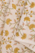 Hand Block Printed Cotton 3-Piece Salwar Suit Material-Rutambhara-RUTAMBHARA