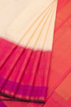 Pure Zari Korvai Kanjivaram Silk Saree