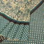 Hand Block Printed Chanderi Silk Cotton Saree-Rutambhara-RUTAMBHARA