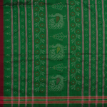 Handwoven Tangaliya Silk Cotton Saree-Rutambhara-RUTAMBHARA