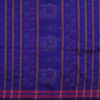 Handwoven Blue Tangaliya Silk Cotton Saree