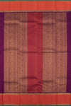 Eevara Royal Purple Kancheevaram Heirloom Silk Saree