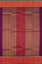 Eevara Royal Purple Kancheevaram Heirloom Silk Saree-Rutambhara-Purple-RUTAMBHARA