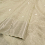 Handwoven Maheshwari Silk Cotton Tissue Saree-Rutambhara-RUTAMBHARA