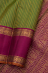 Eevara Green Magenta Kancheevaram Heirloom Silk Saree