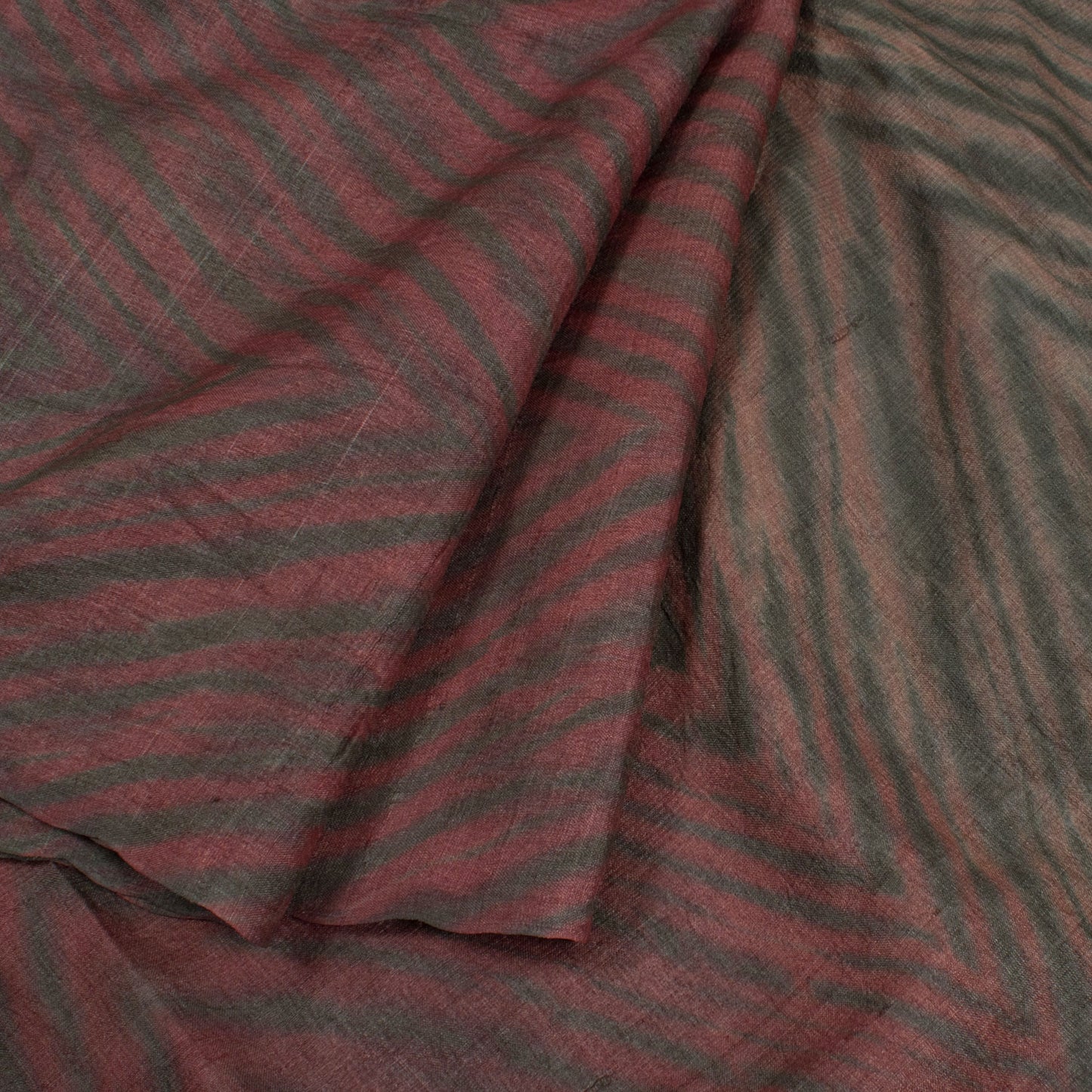 Shibori Ombre Dyed Tussar Silk Saree