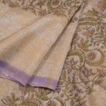 Hand Block Printed Chanderi Silk Cotton Saree-Rutambhara-RUTAMBHARA