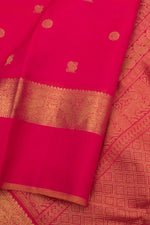 Eevara Pink Kancheevaram Heirloom Silk Saree-Rutambhara-Pink-RUTAMBHARA