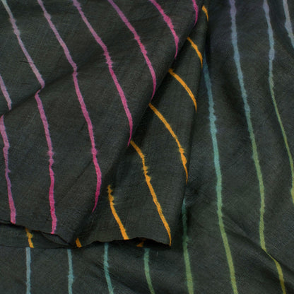 Lehariya Tussar Silk Saree-Rutambhara-RUTAMBHARA